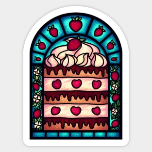 Strawberry Cake Sticker